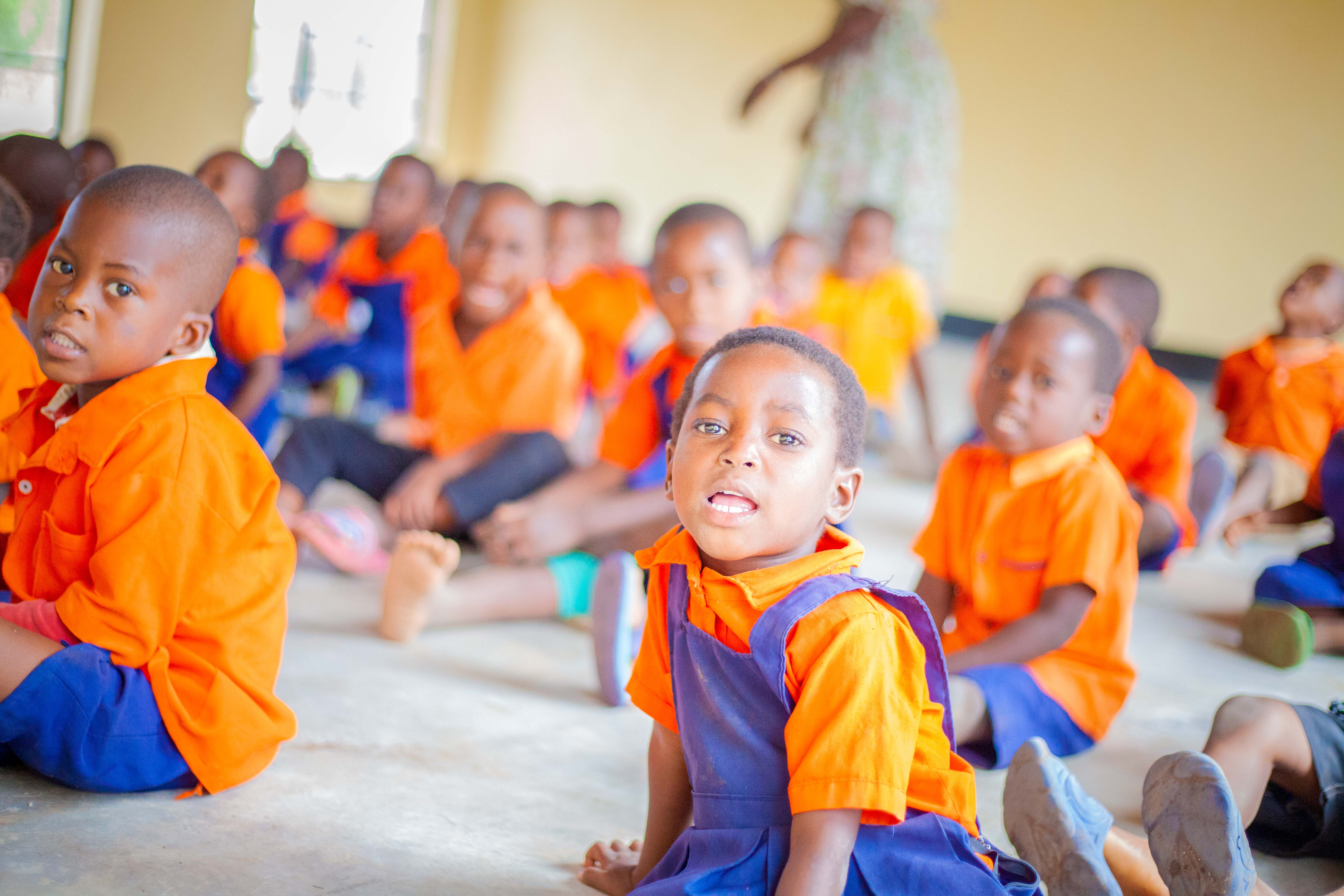 Children participating in Pashello community activities