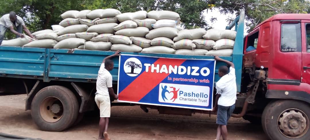 Food supplies prepared with a Pashello community partner